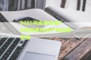 2025河南新安县FD控股债权资产政府债定融