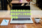 邹城圣城文旅2024债权资产1-2号政府债定融