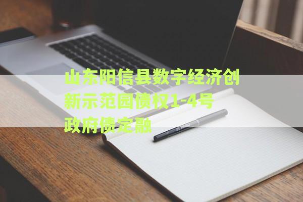 山东阳信县数字经济创新示范园债权1-4号政府债定融